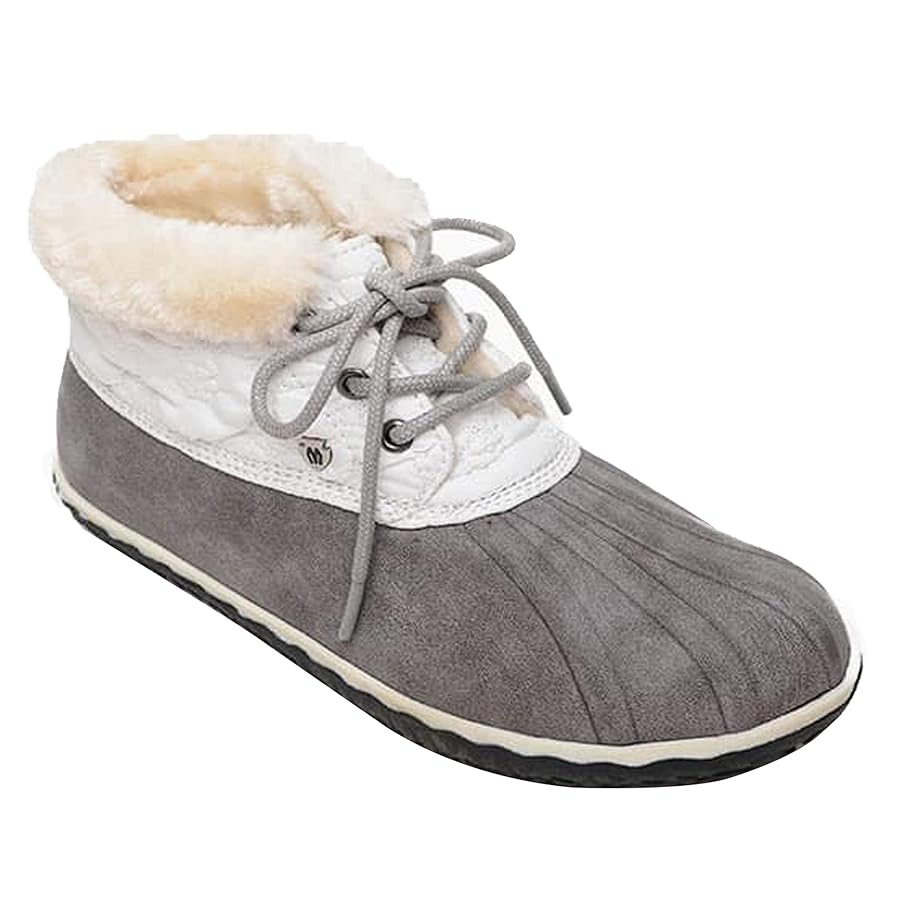 【あー】【箱無価格】Minnetonka モカシン　グレー ミネトンカ MINNETONKA KILTY Suede Moccasin Shoes （グレー